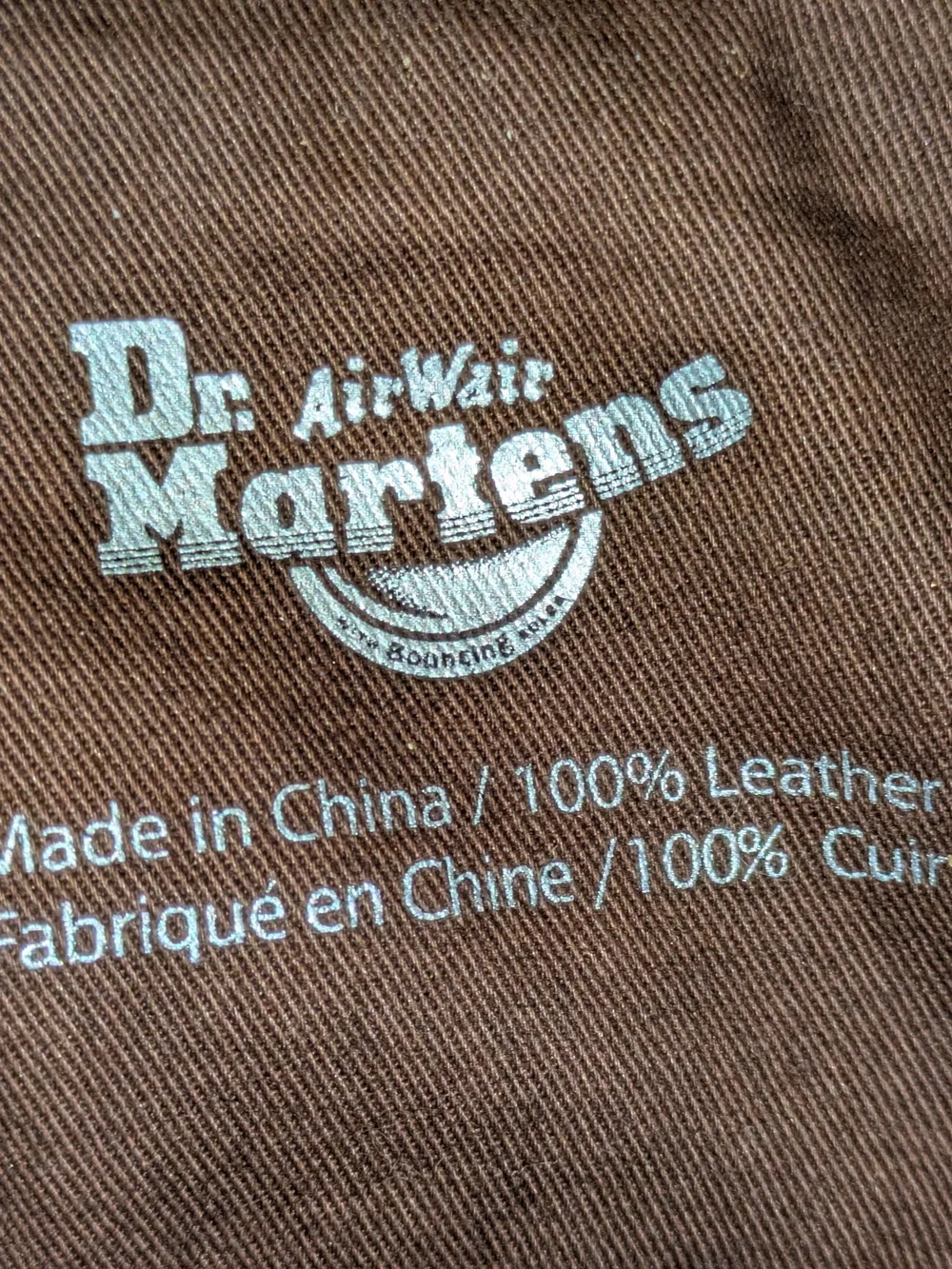 Dr. Martens Brown Pebbled Leather Messenger Laptop Briefcase Crossbody Bag